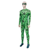 Batman Forever - Riddler Jumpsuit Cosplay Costume for Movie Fans - Coscosmos